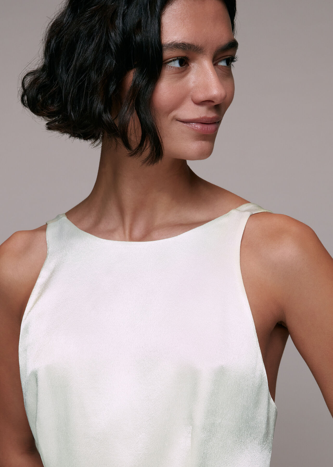 Lina Satin Wedding Dress